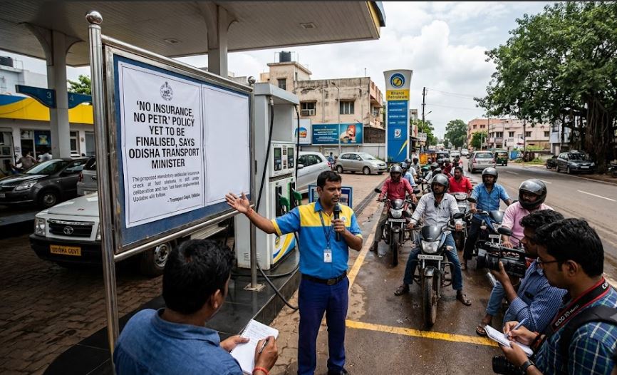 'No Insurance, No Petrol' Policy Yet to Be Finalised, Says Odisha Transport Minister